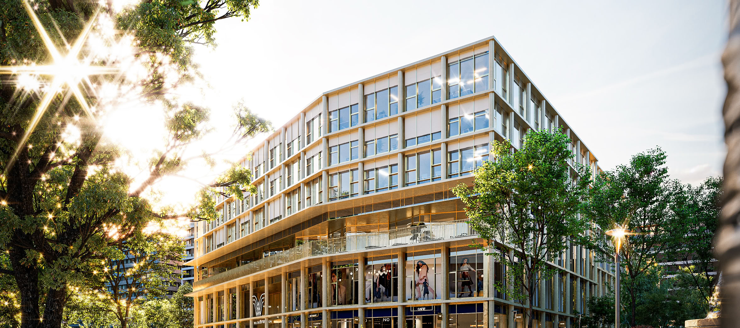 Modernes Bürogebäude mitten in Bozen